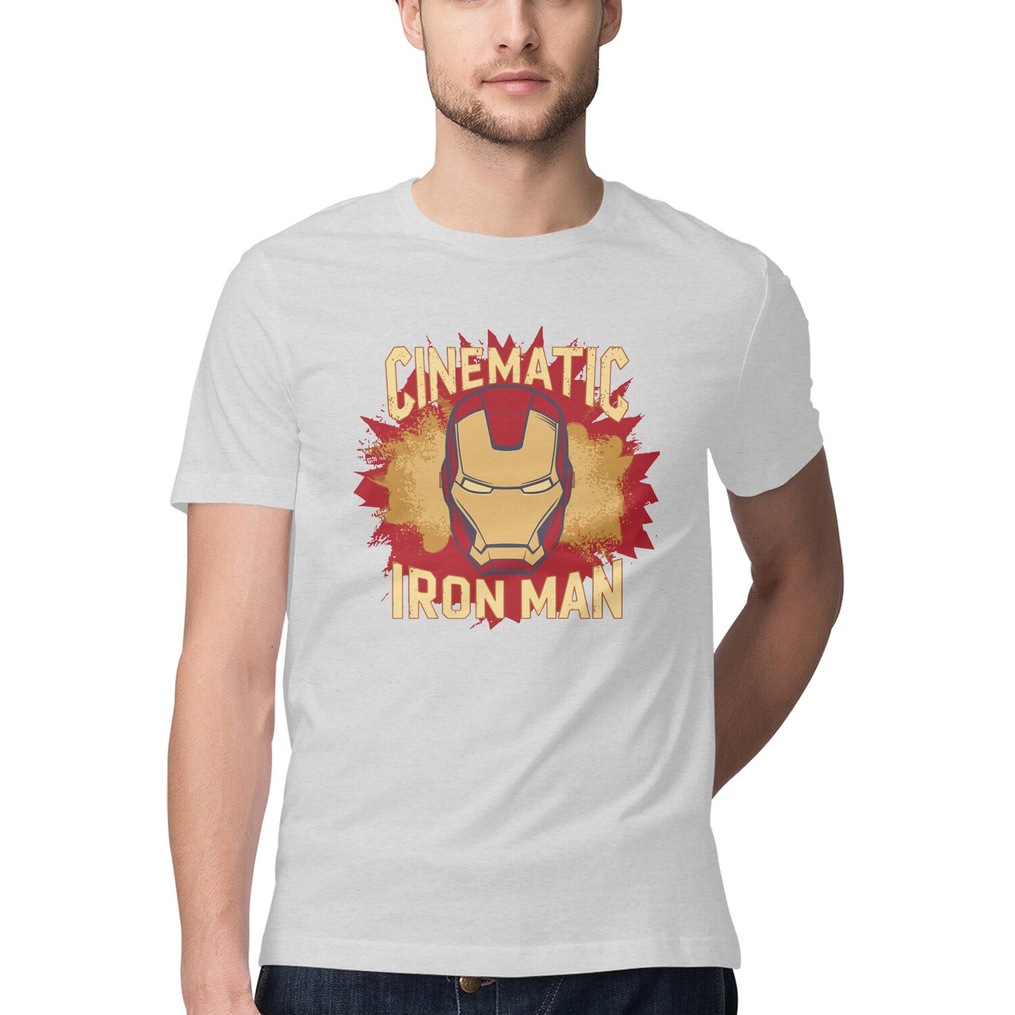 Cinematic Iron Man T-Shirt for Men