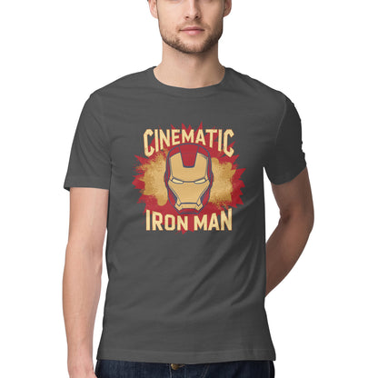 Cinematic Iron Man T-Shirt for Men