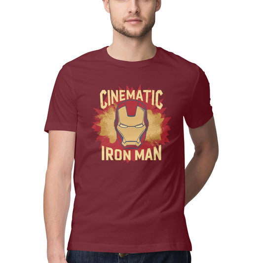 Cinematic Iron Man T-Shirt for Men