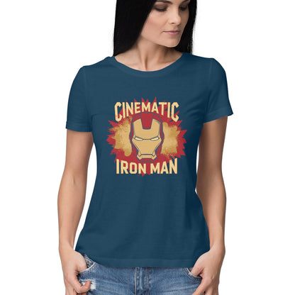 Cinematic Iron Man T-Shirt for Women