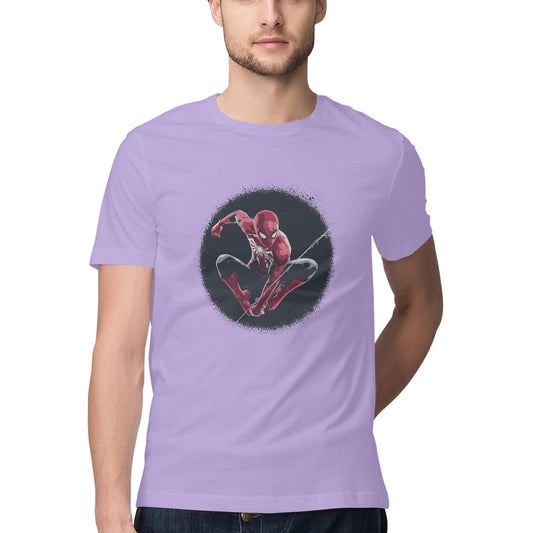 Round Neck Spiderman T-Shirt for Men
