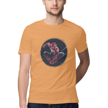 Round Neck Spiderman T-Shirt for Men