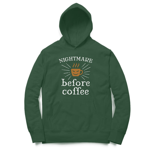 Coffee Printed Unisex Hoodie Online