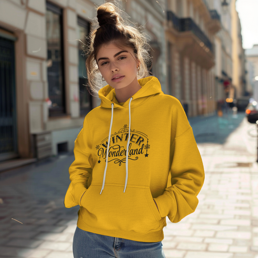Winter Wonderland Unisex Hoodie - Casual Koala