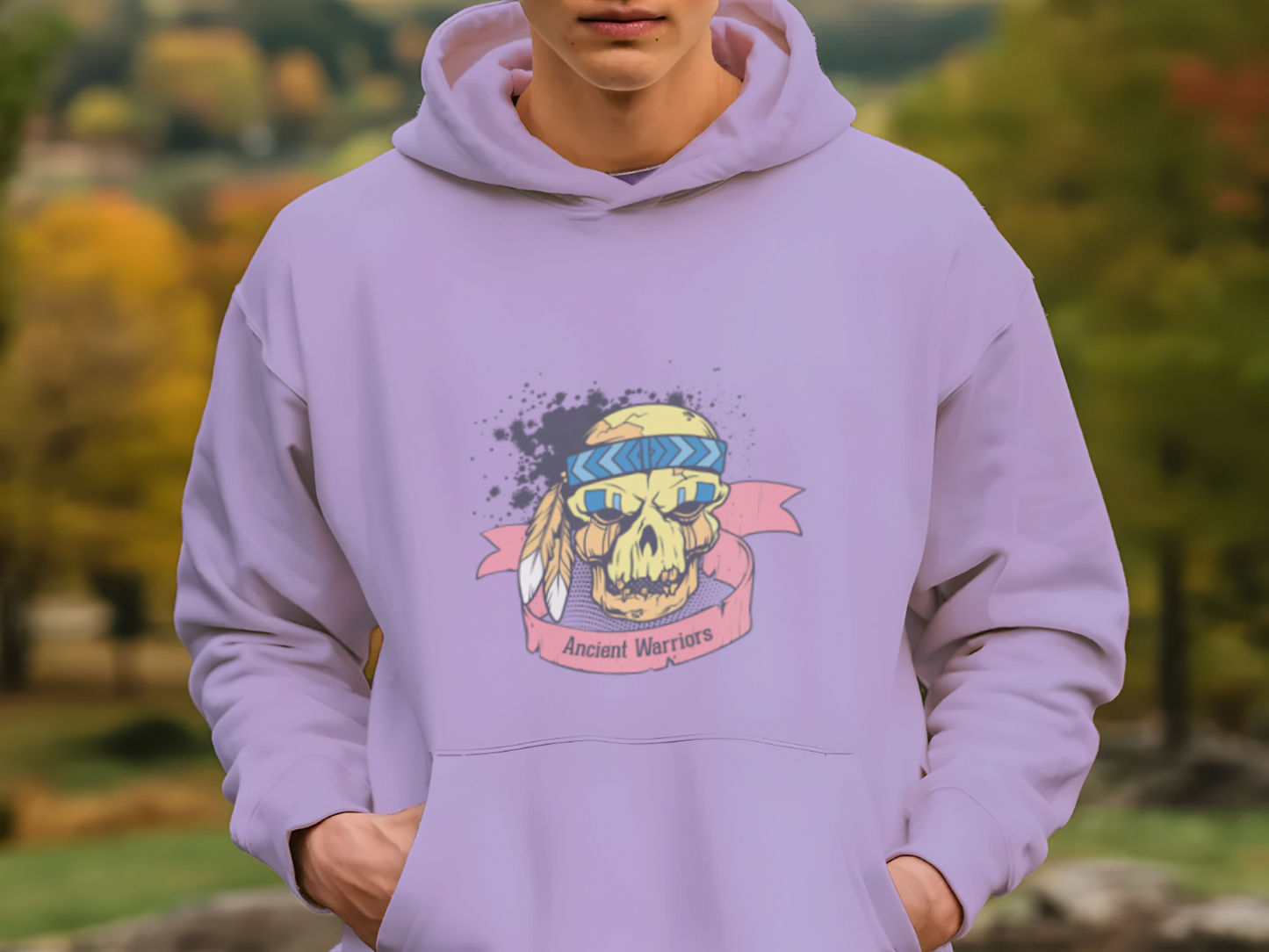 Ancient Warriors Printed Unisex Hoodie - Casual Koala