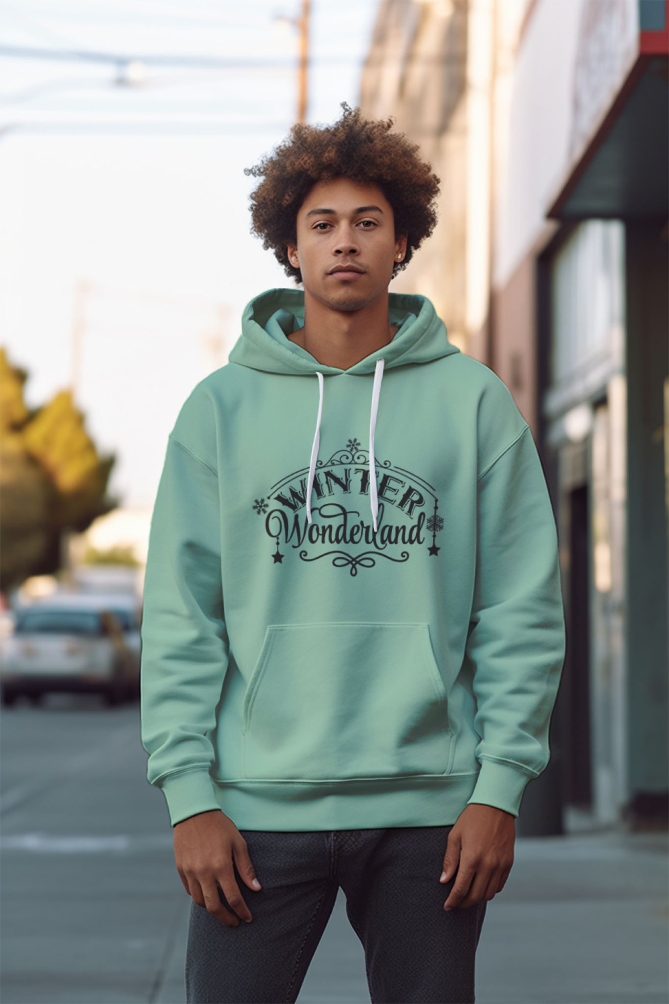 Winter Wonderland Unisex Hoodie - Casual Koala