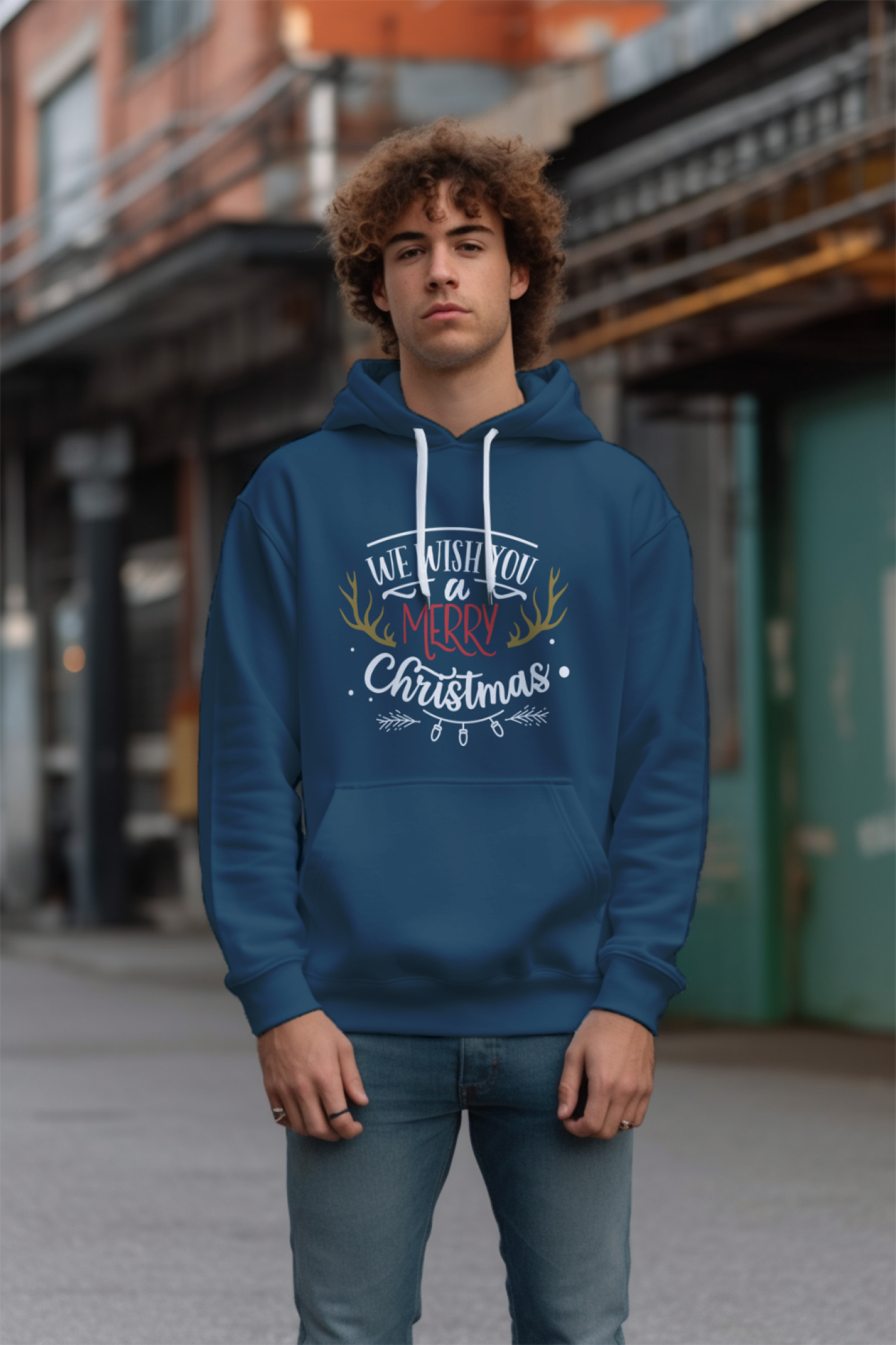 Christmas Theme Unisex Hoodie - Casual Koala