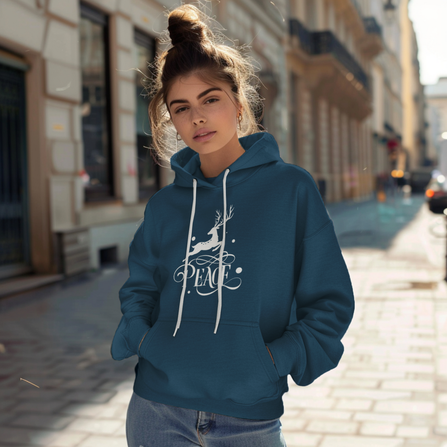 Peace Unisex Hoodie - Casual Koala