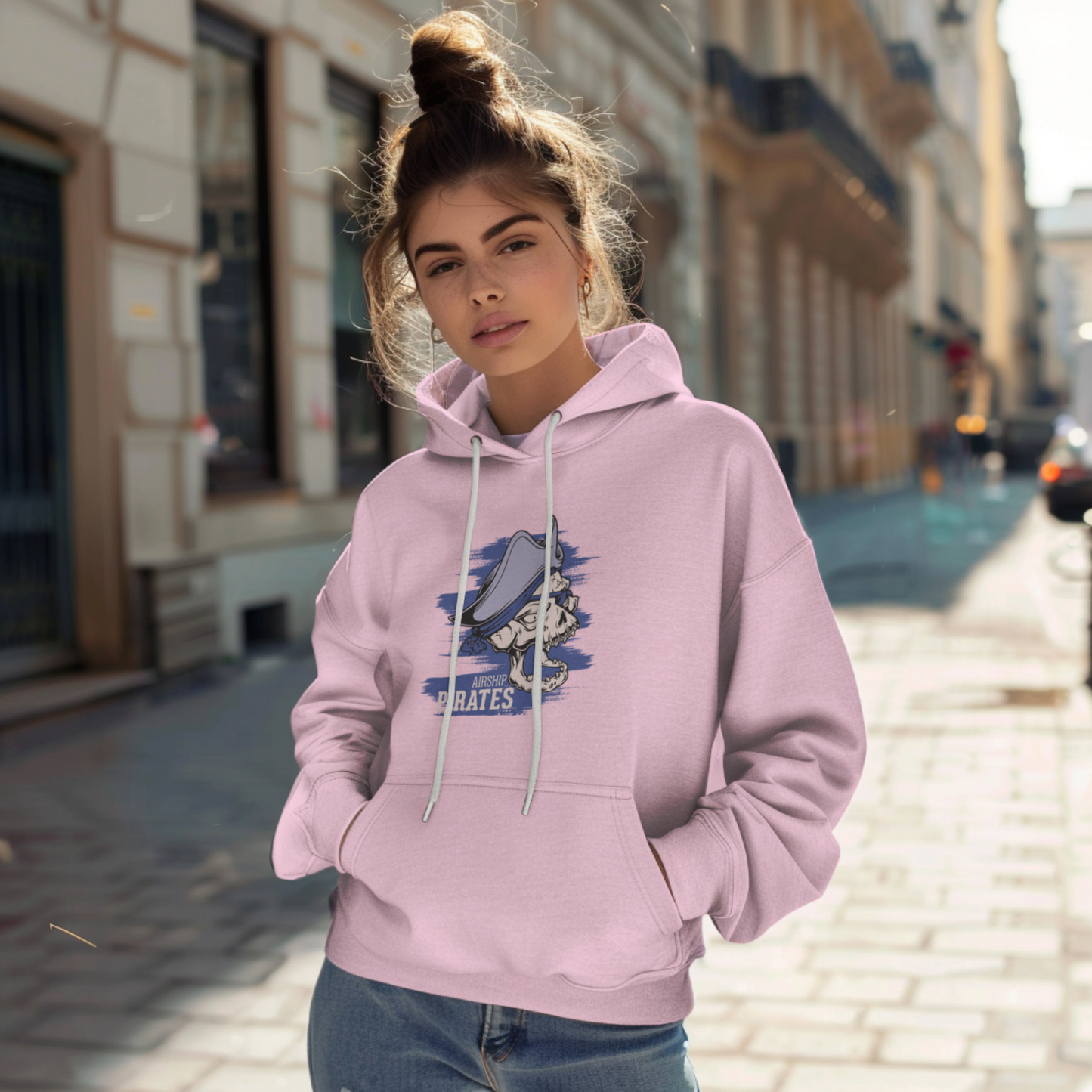 Airship Pirate Unisex Hoodie - Casual Koala