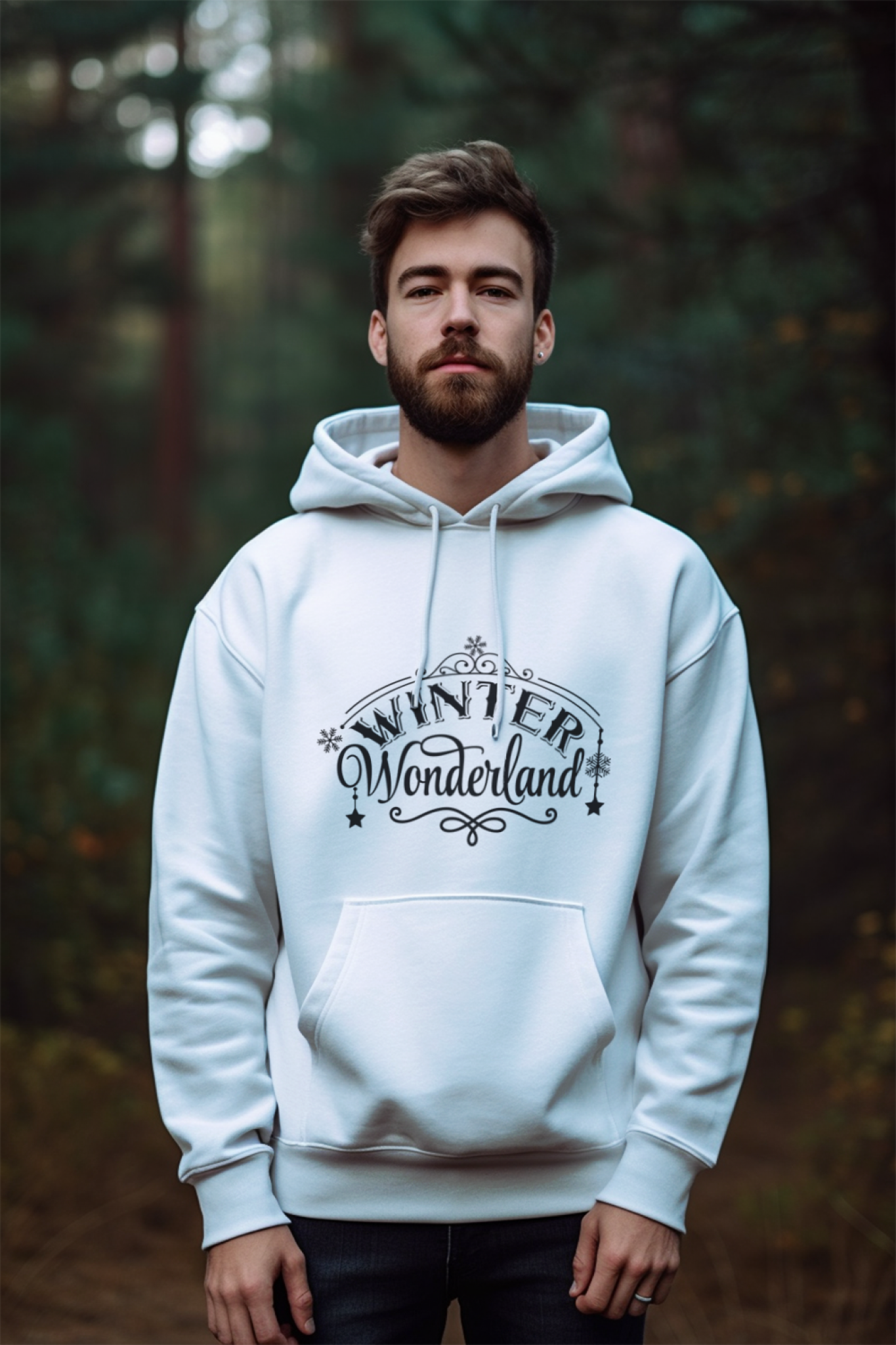 Winter Wonderland Unisex Hoodie - Casual Koala